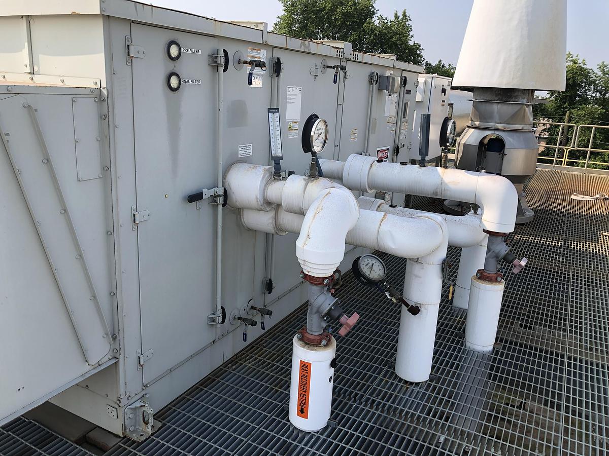 Used Trane Performance Climate Changer Industrial Air Handler CSAA035UBL00 Unit 3