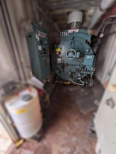 Used 246 HP Cleaver Brooks 250 PSI Steam Boiler 2014 Model CBLE 200-246-250ST Mobile