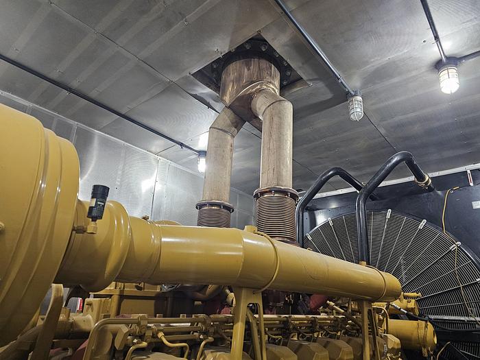 Used Caterpillar 3516 Diesel 2000 KW Standby Generator Set