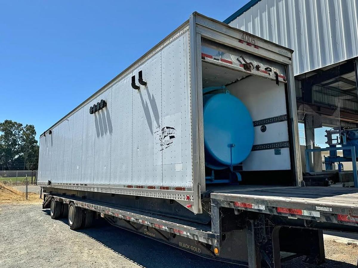 Used Cleaver Brooks 200HP 150PSI CB-500-200C Portable Steam Boiler Dual Fuel 1982