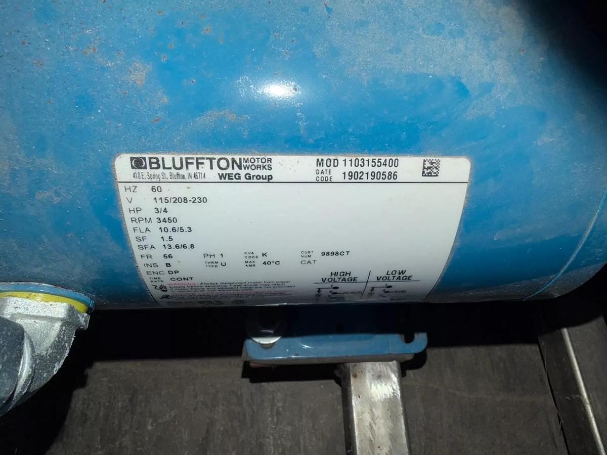 Used Lattner Vertical Natural Gas Steam Boiler System Package with Feed Water Tank Duplex Pumps Surge Tank and Control Panel