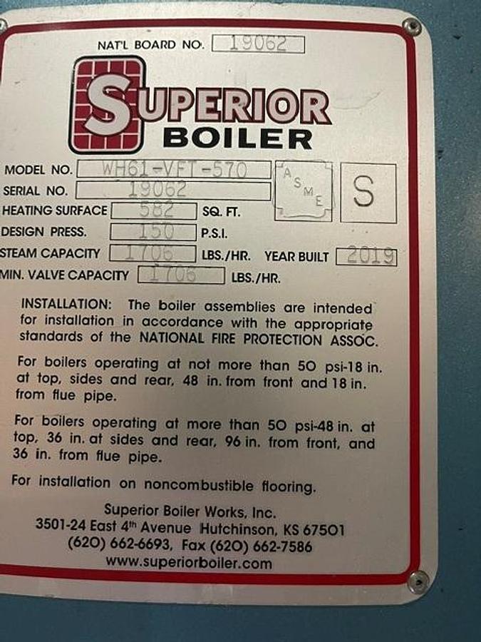 Used Complete CHP Plant Package — Boilers Generators HRSG Fuel Tank & Auxiliary Equipment 2019