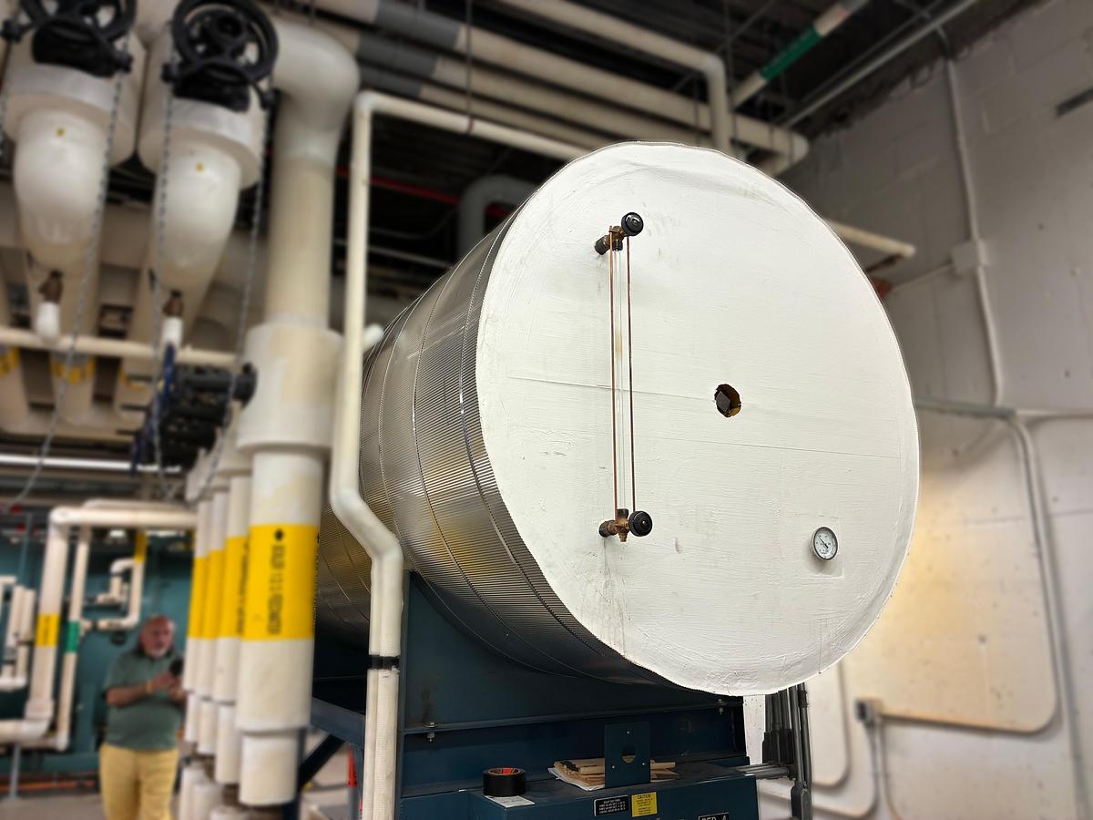 Used Industrial Deaerator (DA) Tank System with Multi-Pump Configuration