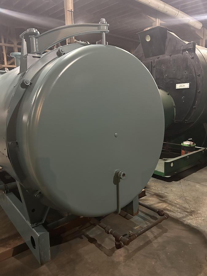 Used 150 HP Cleaver Brooks 200 PSI Steam Boiler 1997– CB-I-700-150L...