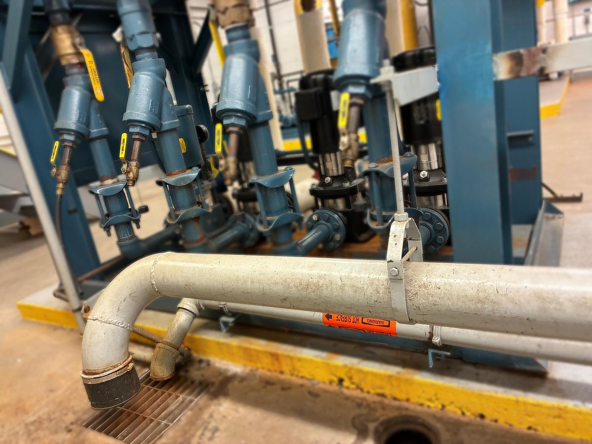 Used Industrial Deaerator (DA) Tank System with Multi-Pump Configuration