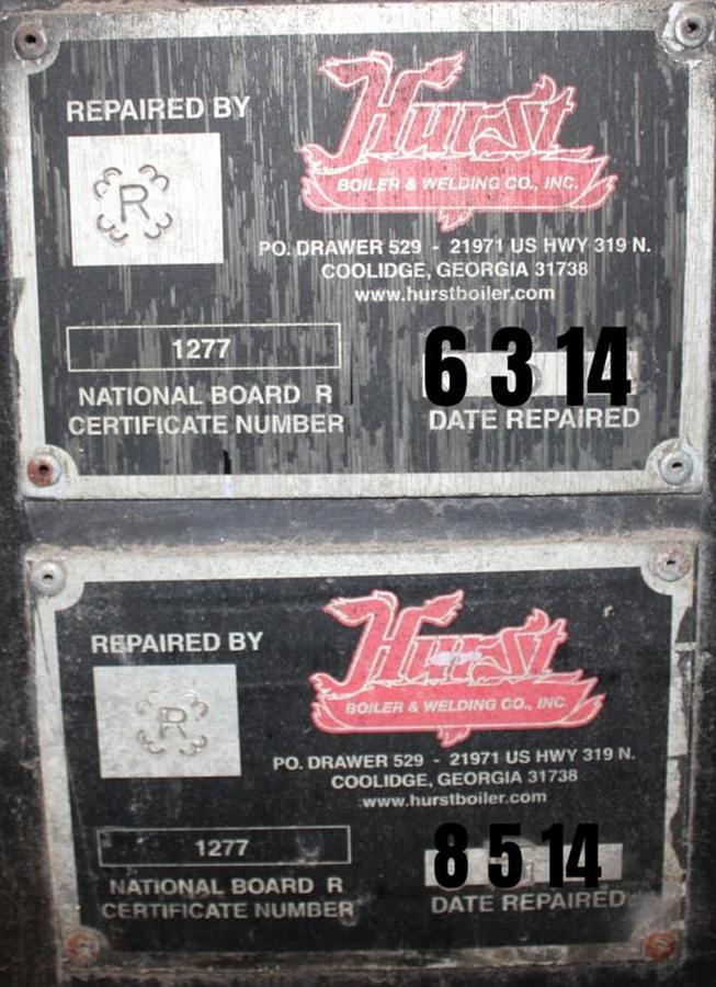 Used 2006 Hurst 500 HP Boiler System – 150 PSI (Complete Package)