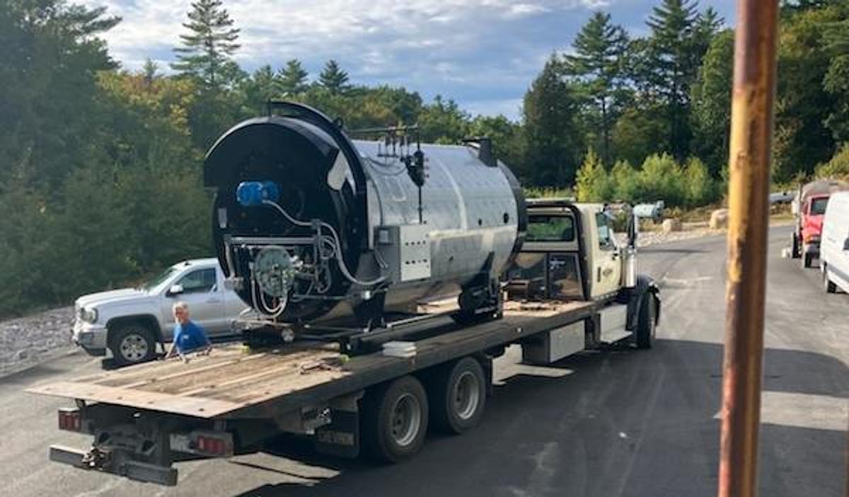 Used 250 HP Cleaver Brooks 150 PSI Steam Boiler – 1994 CB 200-250