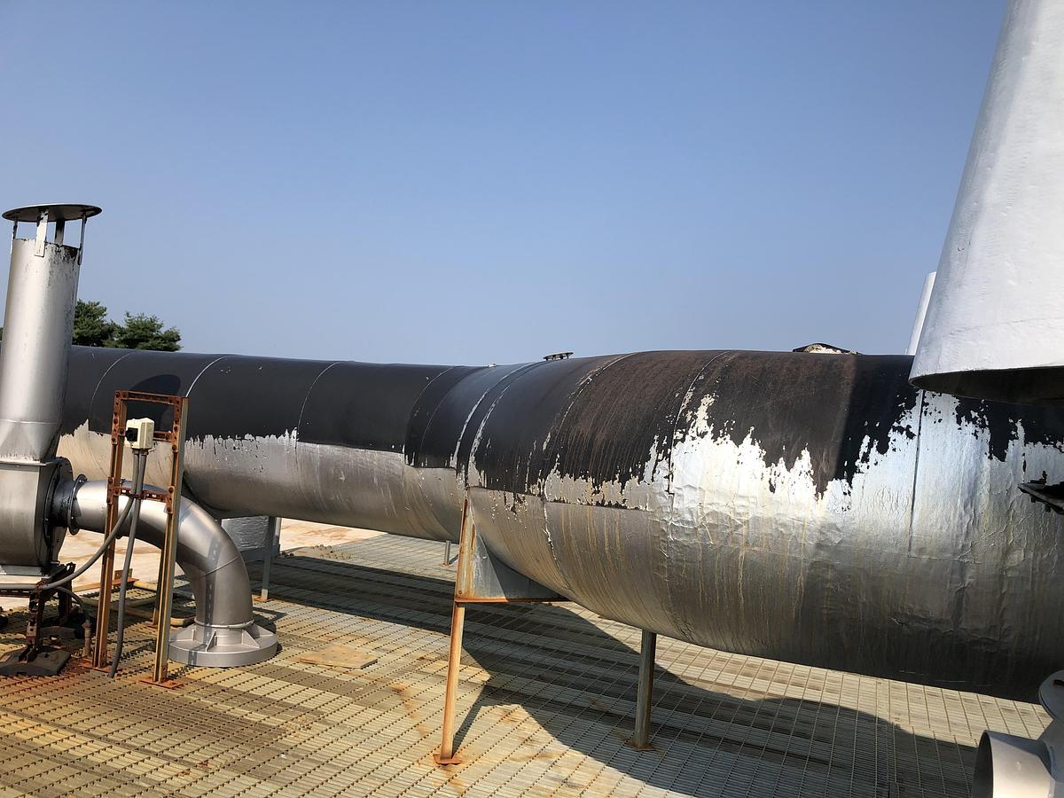 Used Rotodyne CV-250/400-P16K30 Centrifugal Fan with Vertical Discharge System (2021)