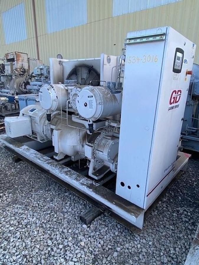 Used Gardner Denver EAU99AA 250 HP 125 PSI Electra-Saver Rotary Screw Air Compressor SN S657042 2022