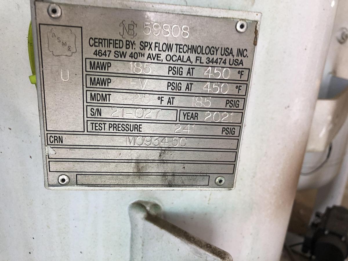 Used SPX FLOW Deltech Compressed Air Dryer System HCS-930