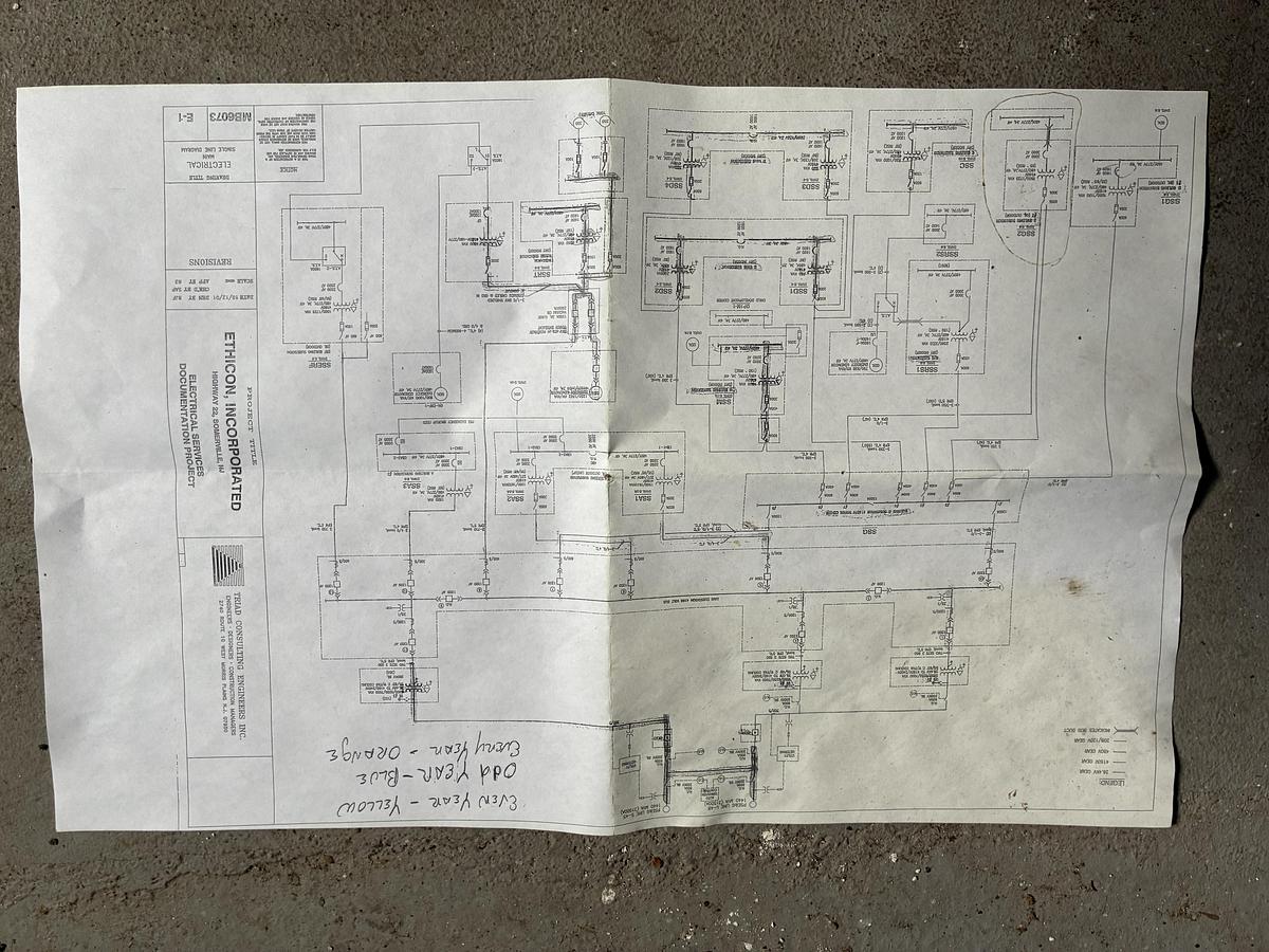 Used General Electric Substation System for Diesel Generator Integration
