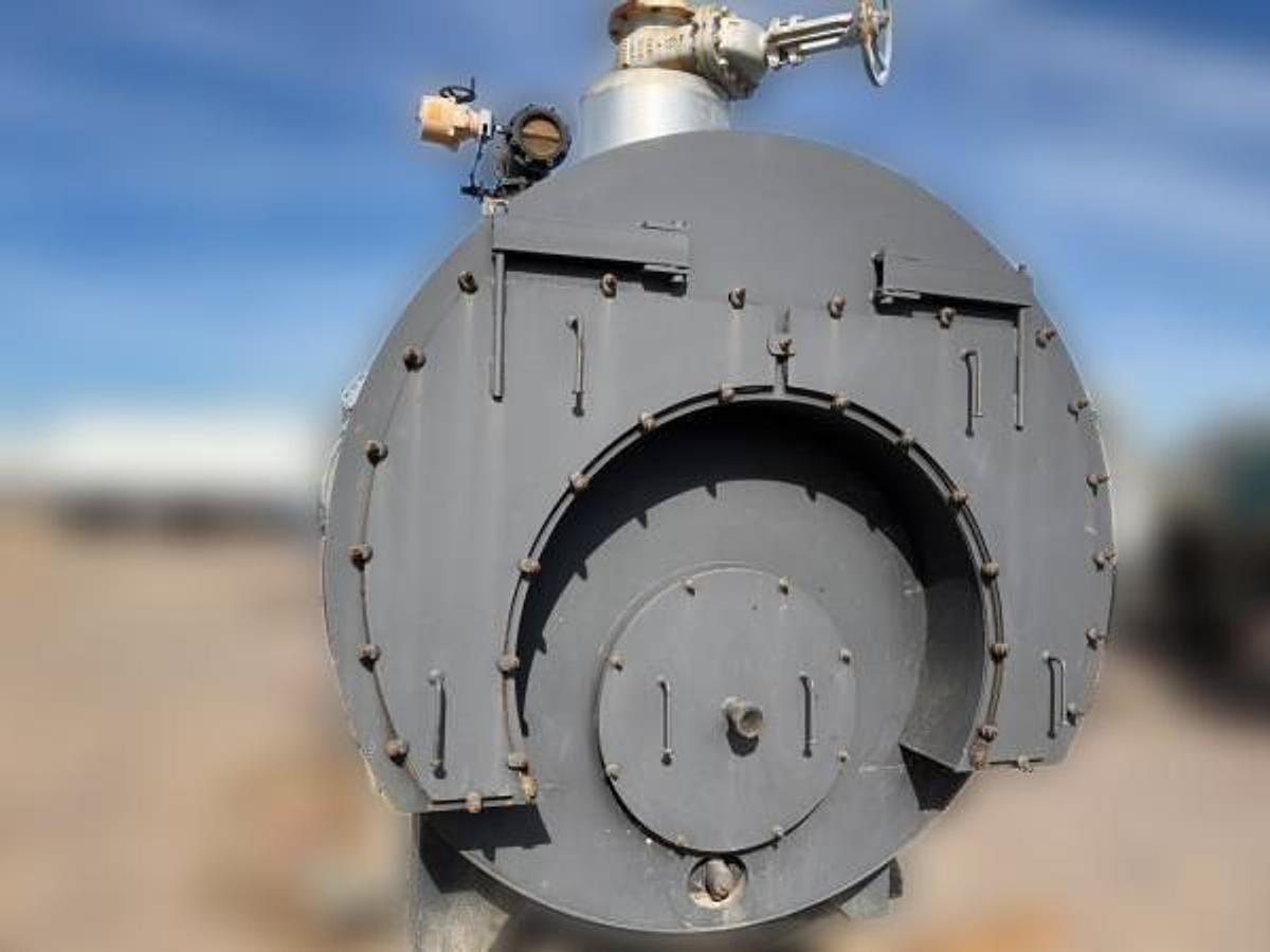 Used 250 HP Hurst 500 Series Scotch Marine Hot Water Boiler – 125 PSI – 2013