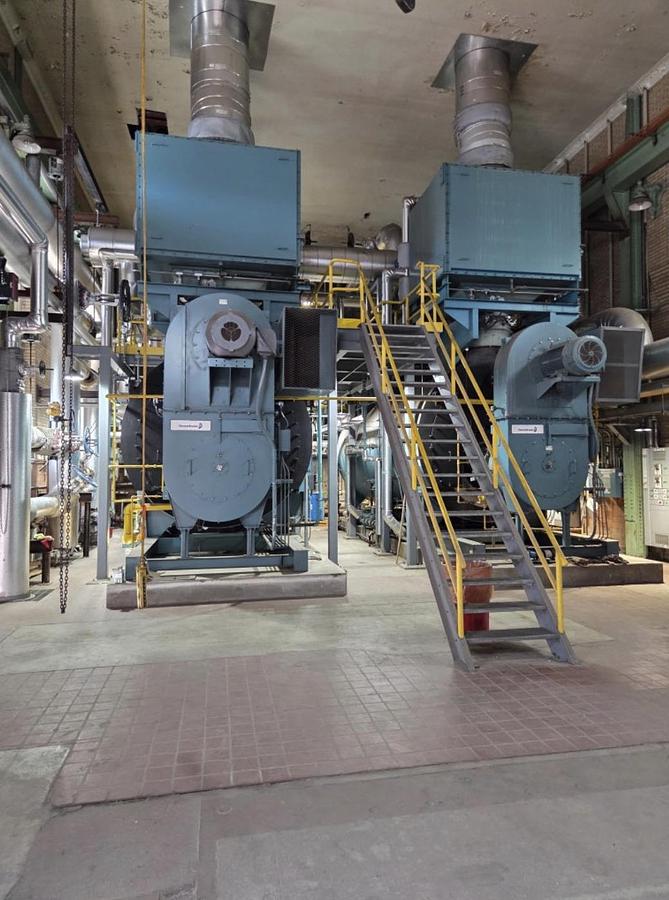 Used Cleaver Brooks 1500HP 150PSI CBEX-2W 700-1500-150ST Steam Boiler Natural Gas 2022