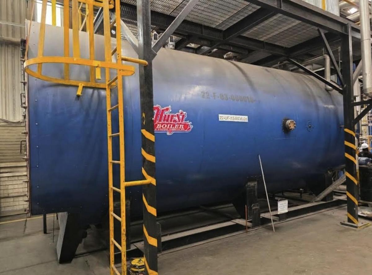 Used Used 2003 Hurst 350HP 350PSI Steam Boiler