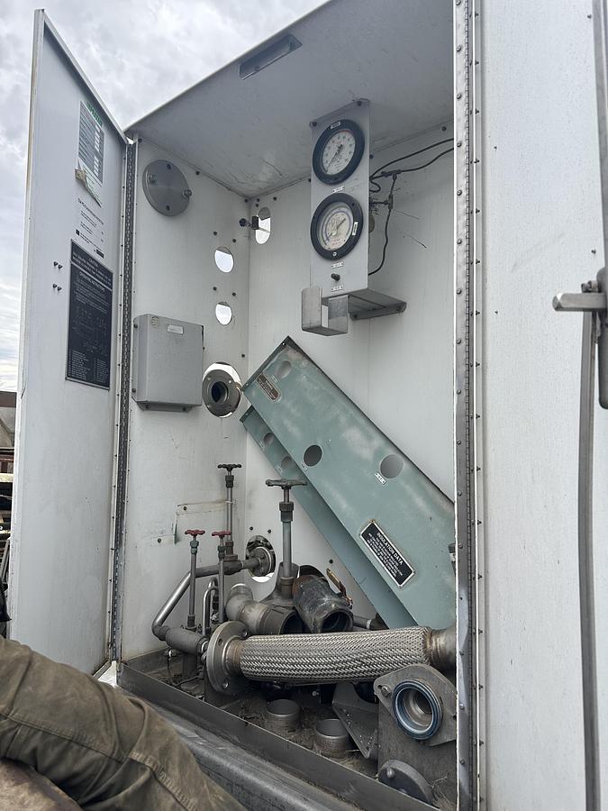 Used Cryenco 5000 Gallon Liquid Oxygen LOX Cryogenic Storage Tank 2000 PSI 1992 with Great Lakes Refrigeration System