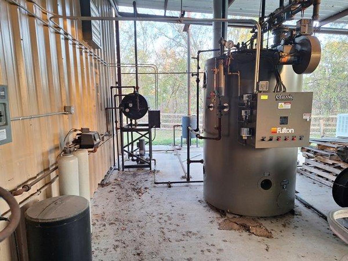 Used Fulton ICS-50 Classic 50HP 150 PSI Vertical Tubeless Steam Boiler  Natural Gas 2022