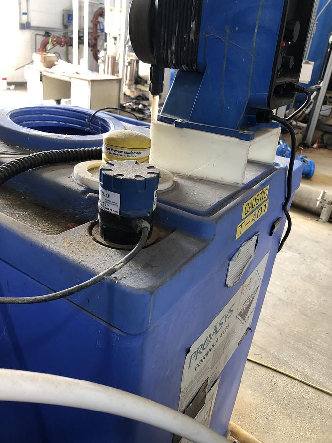 Used PROASYS Industrial Water Treatment System with Chemical Feed Equipment