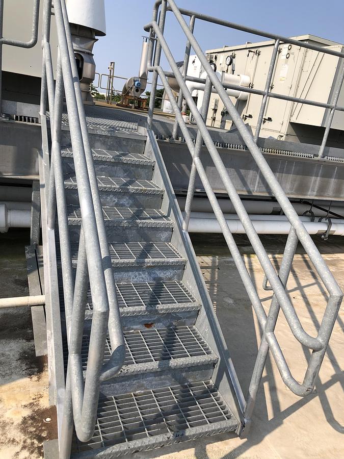 Used Skyplume EF-1 G1-ELLV-30 Exhaust Fan with Vertical Discharge Stack