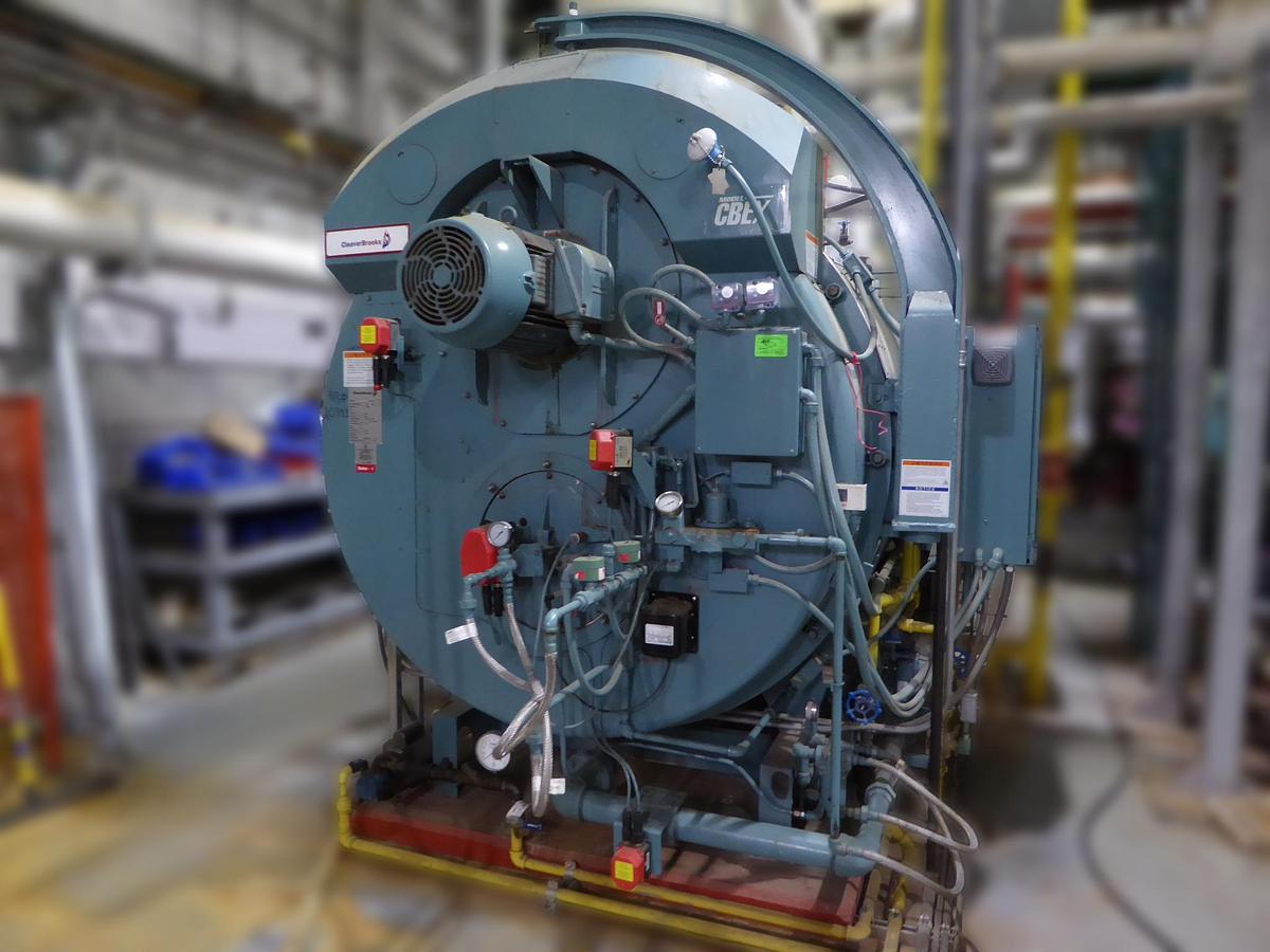 Used Cleaver Brooks 300 HP High Pressure Steam Boiler – CBLX E 200 300-150ST (2017)