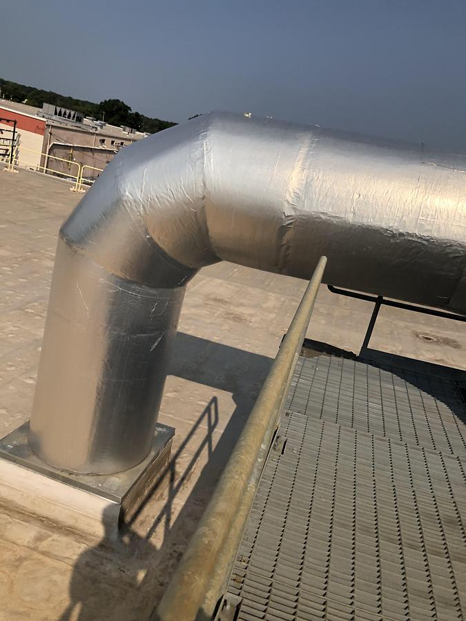 Used Rotodyne Ventilation Fan CV-250/400-P16K30