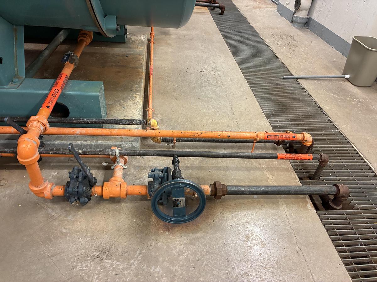 Used Cleaver Brooks CB 350 HP 15 PSI Steam Boiler – 2002 