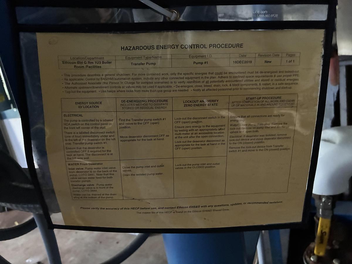 Used Altair Industrial Boiler System with Integrated Water Treatment