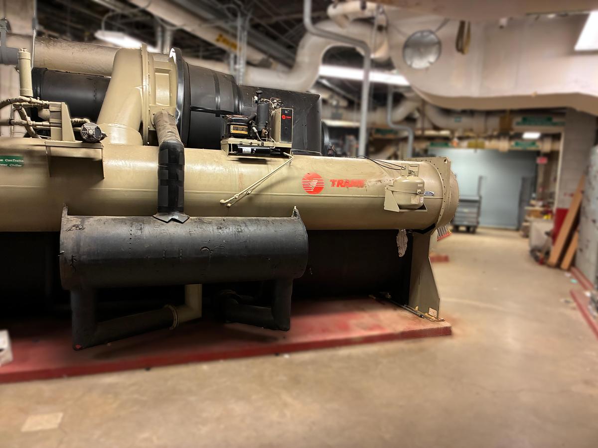 Used Trane Hermetic Centrifugal Liquid Chiller 347-Ton – CVHF770