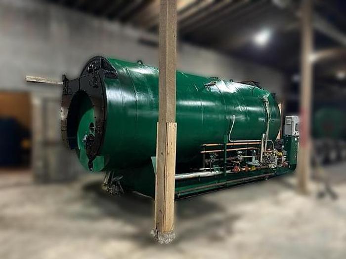 Used 500 HP Johnston Boiler Co. 150 PSI Steam Boiler 1989 Model PFTA-500-4G-150