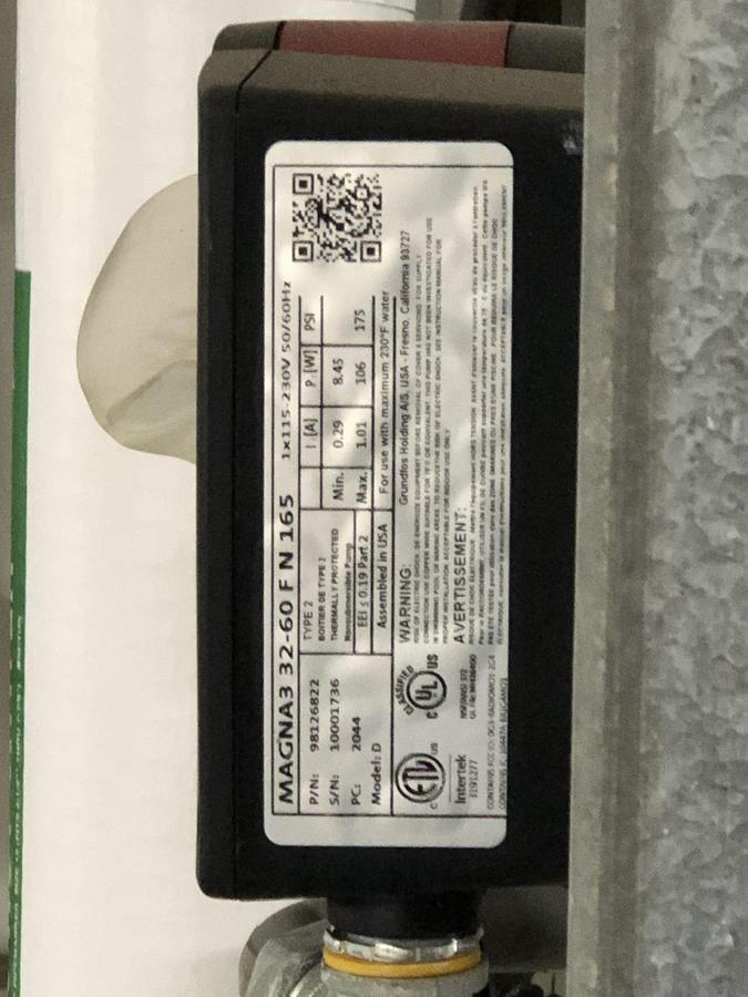 Used Conquest Commercial Water Storage Tank with AquaPLEX Duplex Control System