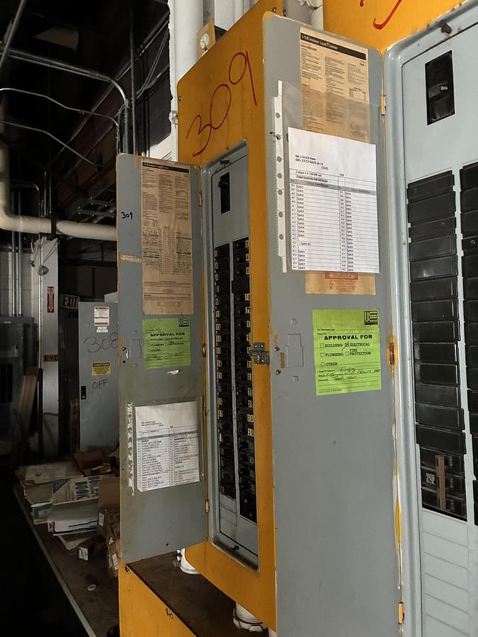 Used Square D Electrical Substation System for Diesel Generator Integration