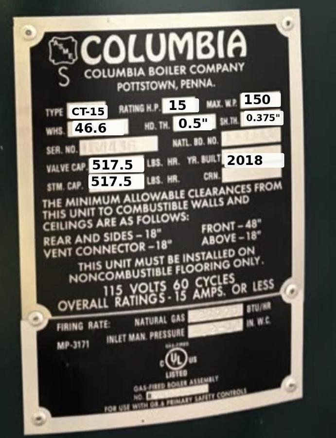 Used 2018 Columbia CT-15