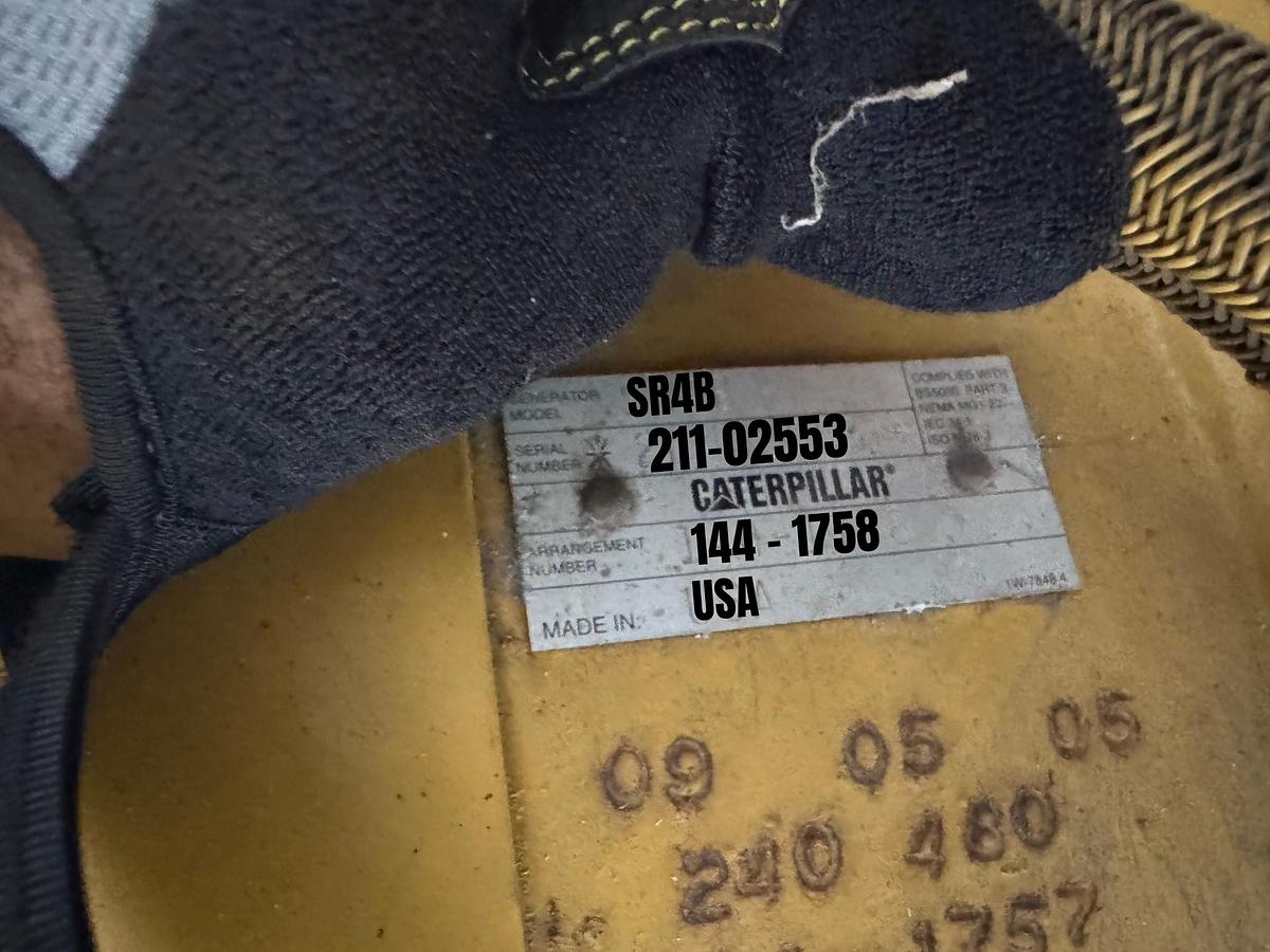 Used Caterpillar 2000 kW Diesel Generator Set - SR4B with SBS2020 Switchgear