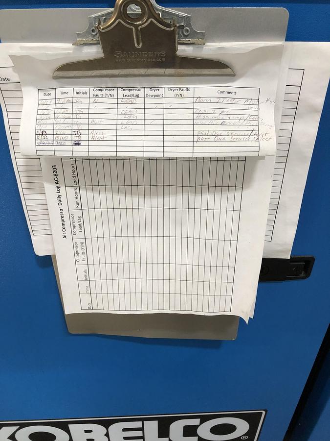 Used Kobelco Oil-Free Rotary Screw Air Compressor KNWA1-G/H