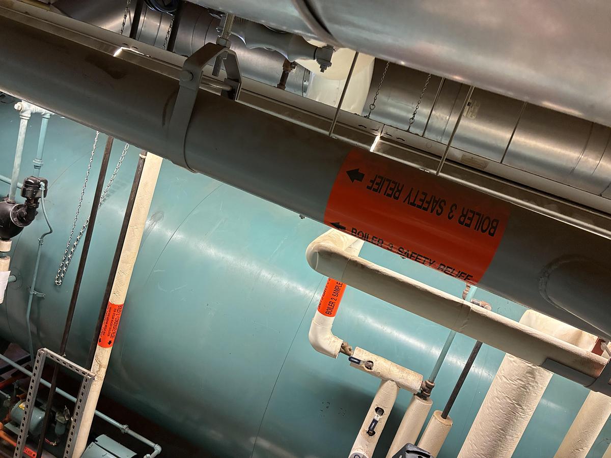 Used Cleaver Brooks CB 350 HP 15 PSI Steam Boiler – 2002 