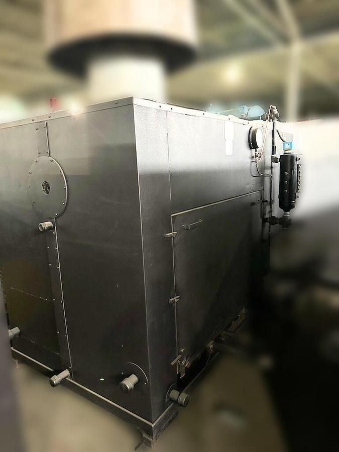 Used 70 HP Parker Industrial Steam Boiler – 1994 Model 125 PSI