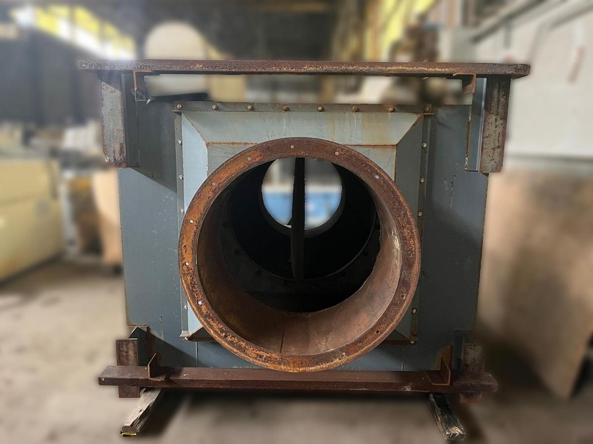 Used Burnham 700 HP 150 PSI Industrial Steam Boiler - 3P-700-50-LB with Cleaver Brooks Controls