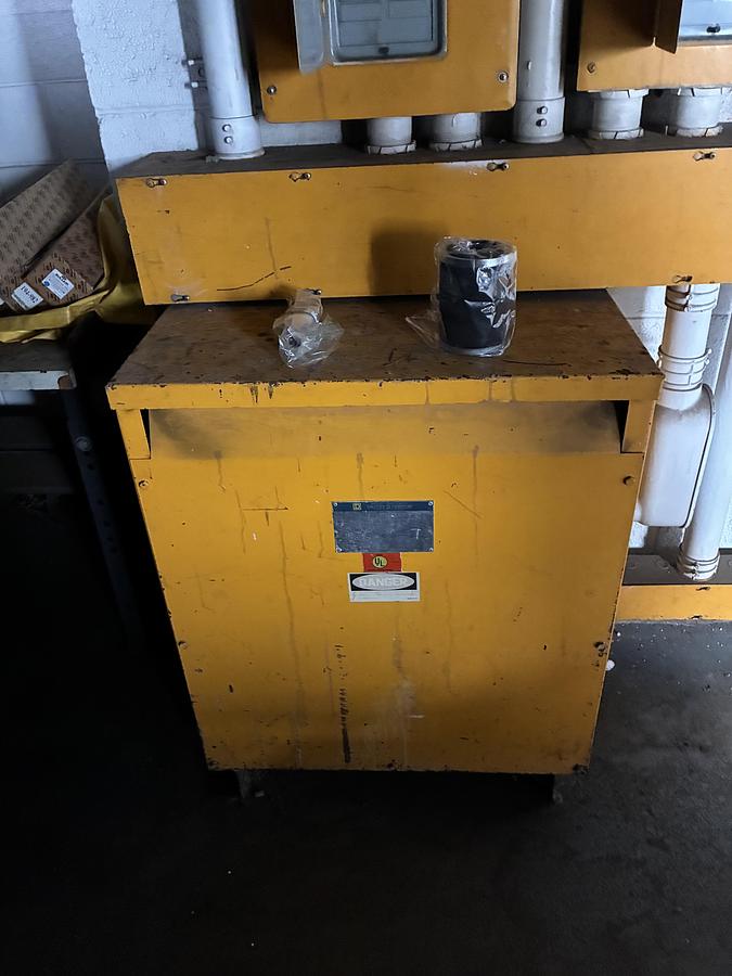 Used Square D Electrical Substation System for Diesel Generator Integration