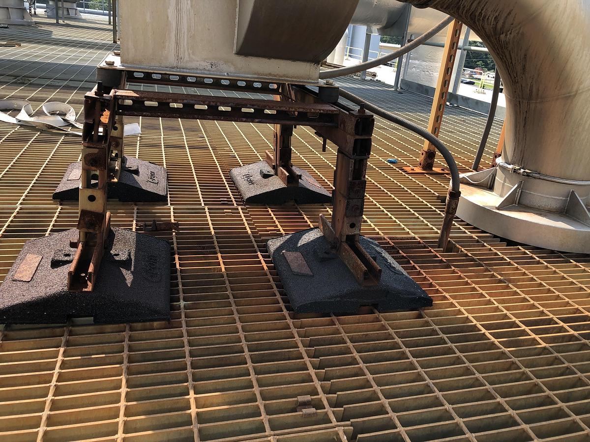 Used Industrial Ventilation Fan Package - Skyplume Exhaust System & Rotodyne CV-250/400-P16K30