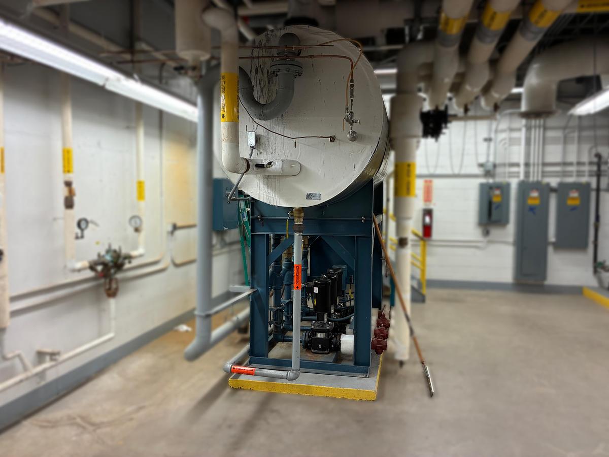 Used Industrial Deaerator (DA) Tank System with Multi-Pump Configuration