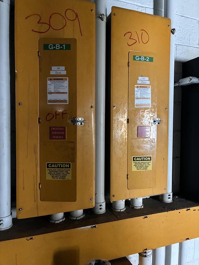 Used Square D Electrical Substation System for Diesel Generator Integration