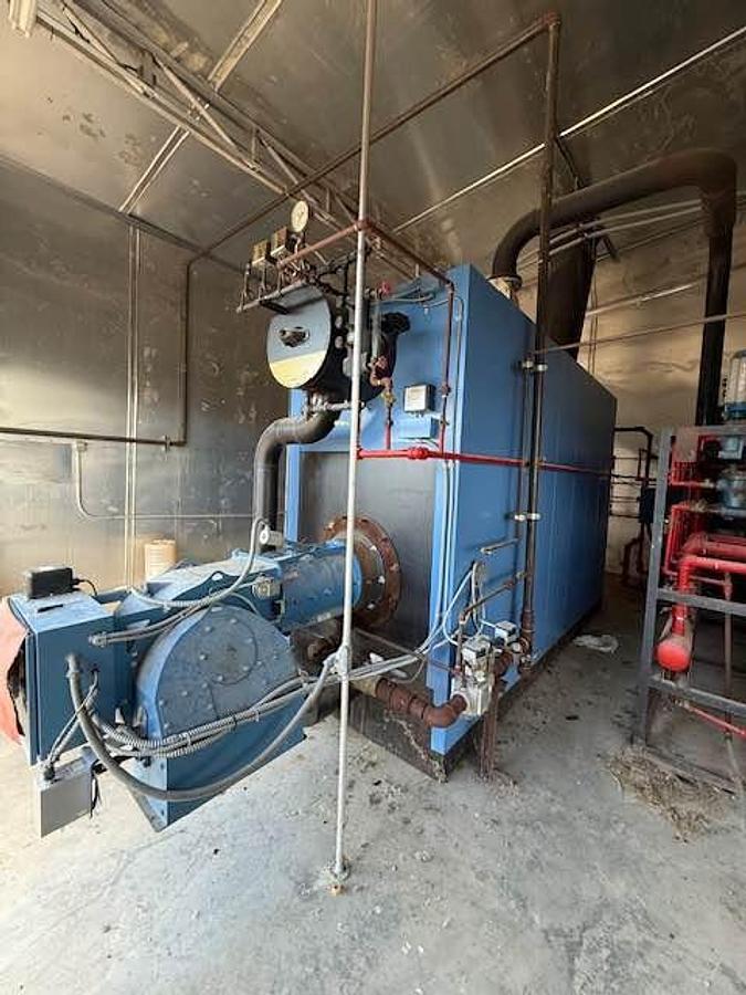 Used Unilux Flexible Water Tube Boiler 12400 MBH Natural Gas 15 PSIG ZF1200LS 2020