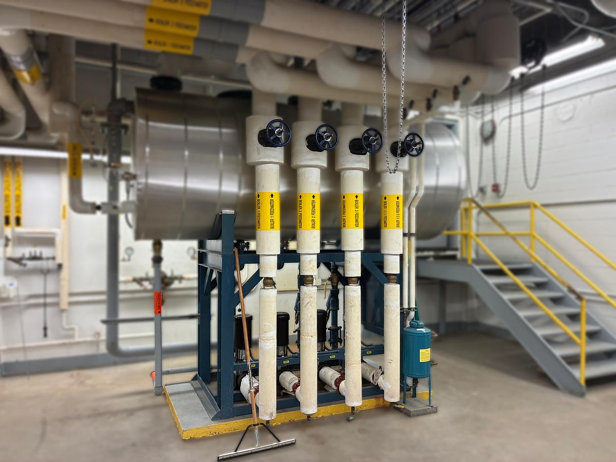 Used Industrial Deaerator (DA) Tank System with Multi-Pump Configuration