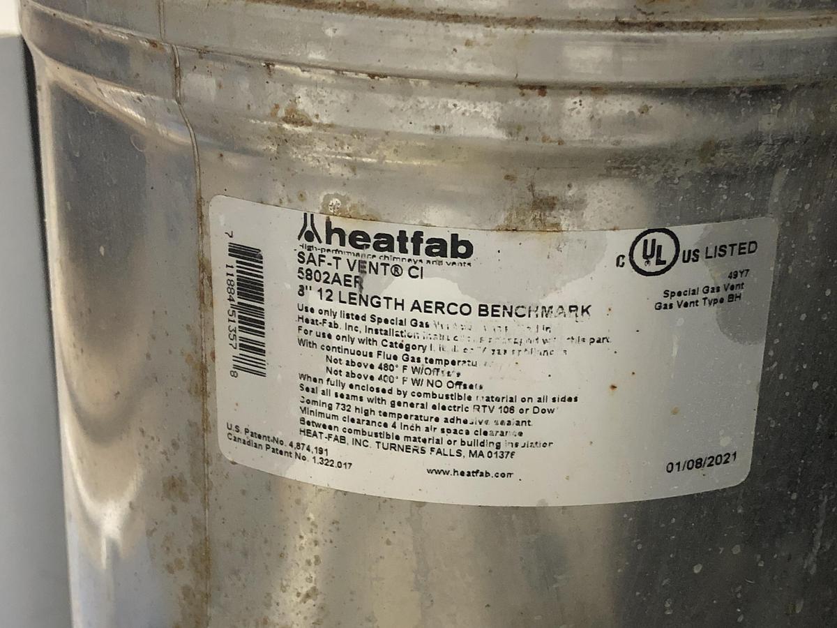 Used AERCO Benchmark Commercial Water Heater System BMK 3000