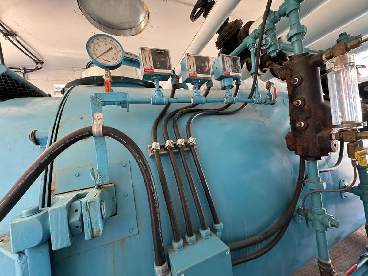 Used Cleaver Brooks 200HP 150PSI CB-500-200C Portable Steam Boiler Dual Fuel 1982