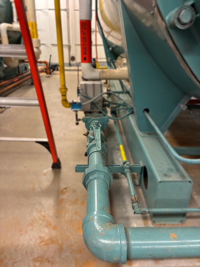 Used Cleaver Brooks CB 350 HP 15 PSI Steam Boiler – 2002 