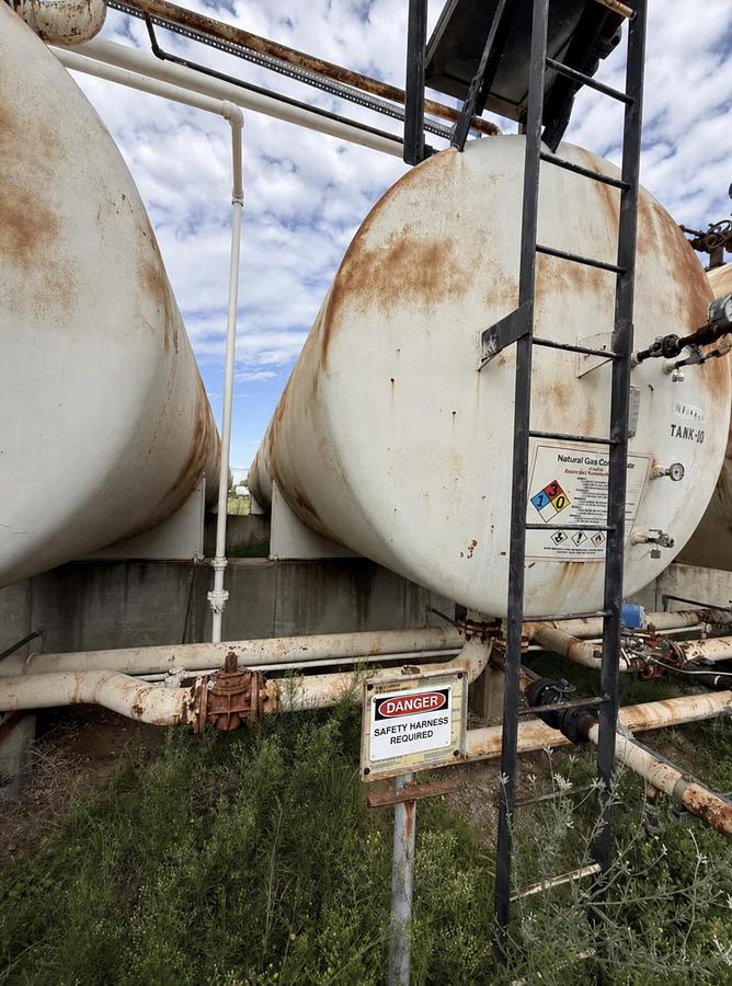 Used Propane & Condensate Storage Tank Farm — Multiple Vessels, Various Years
