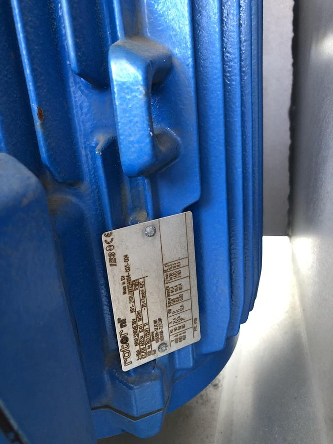 Used Industrial Ventilation Fan Package - Skyplume Exhaust System & Rotodyne CV-250/400-P16K30