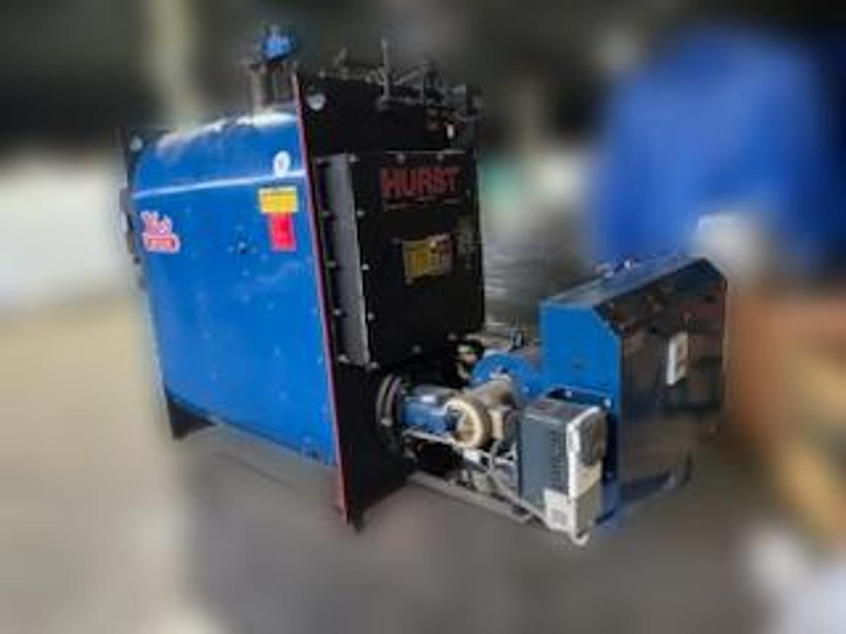 Used 30 HP Hurst Boiler Low-Pressure Steam Boiler – 2012