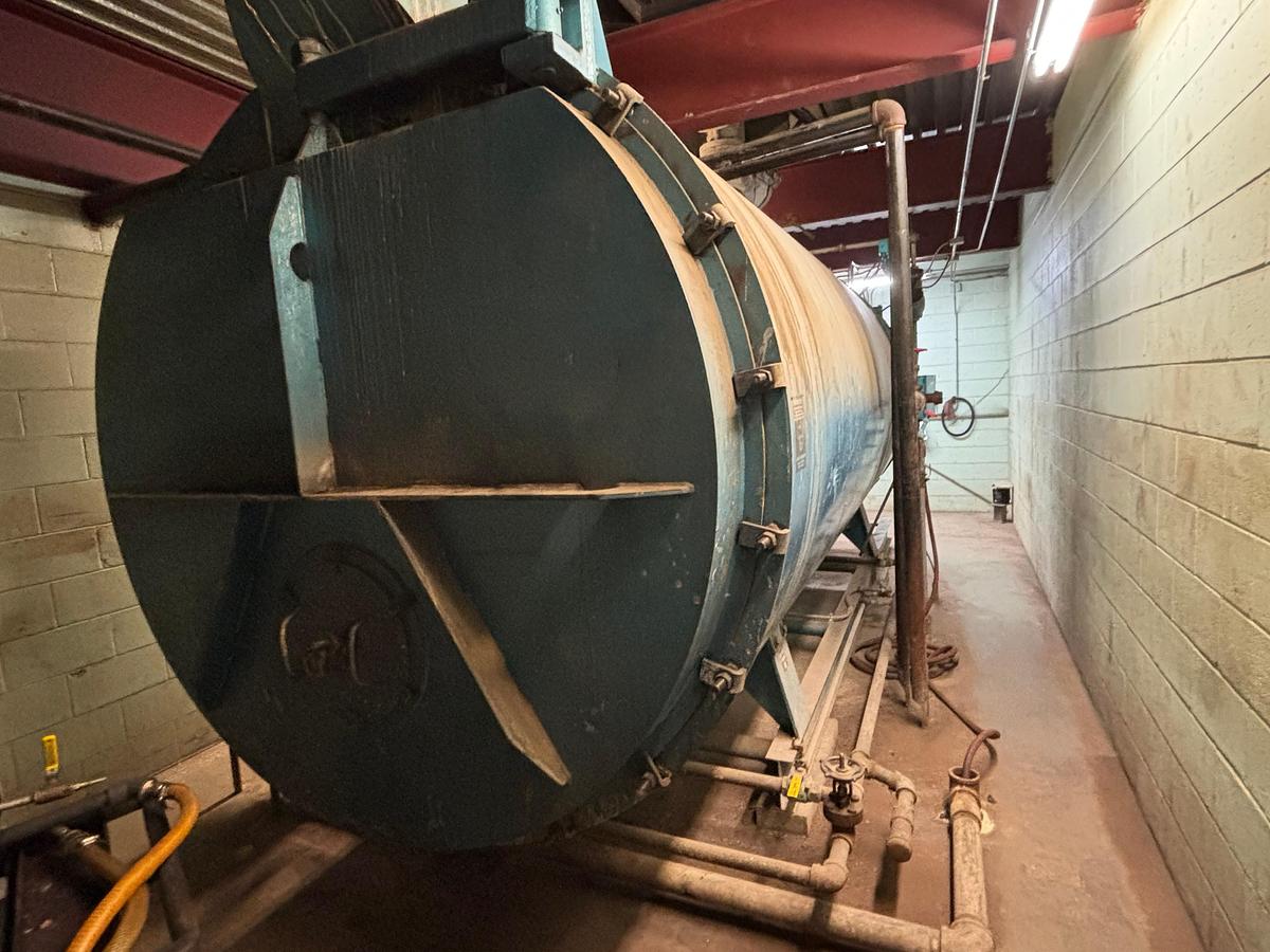 Used Superior Boiler Works 350 HP 150 PSI Packaged Steam Boiler 4-X-1506 1997