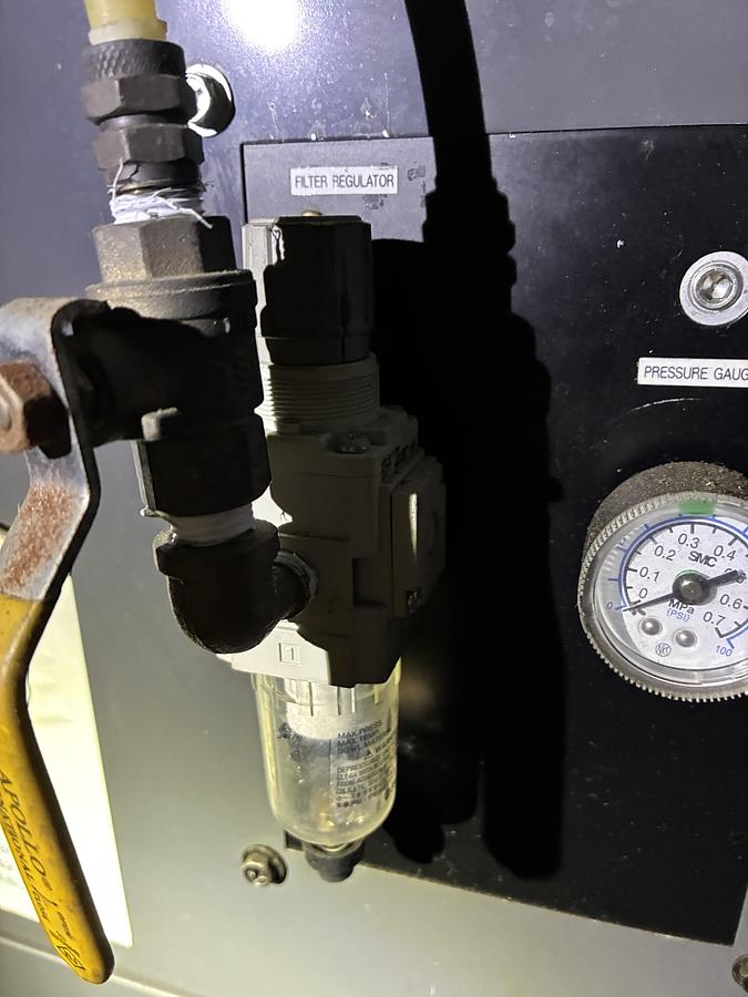 Used Hitachi DSP-90VW6-M Oil-Free Rotary Screw Air Compressor System